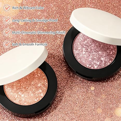 🔥Hot Sale ✨Multicolor Metallic Eyeshadow – Buildable, shimmering metallic eyeshadow🎨