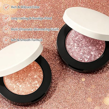 🔥Hot Sale ✨Multicolor Metallic Eyeshadow – Buildable, shimmering metallic eyeshadow🎨