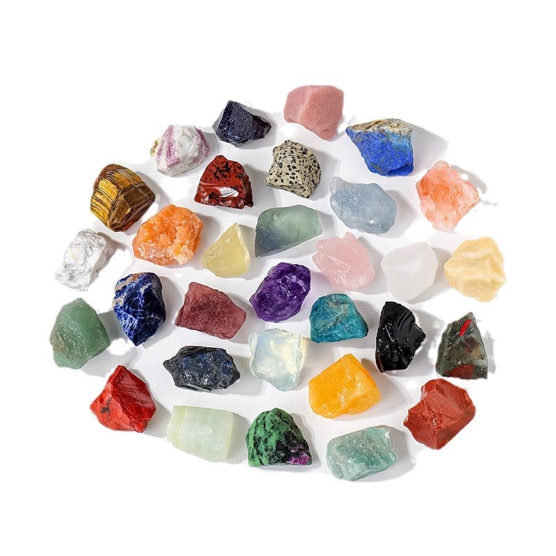 🎁Early Christmas Hot Sale 49% OFF🎅🎄24 Pcs Christmas Calendar Crystals - Natural Stone Crystal Journey