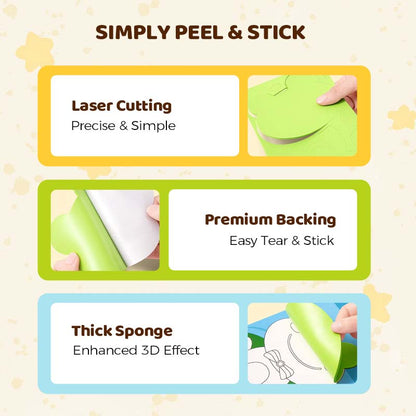 Children’s DIY 3D EVA Sticker Craft
