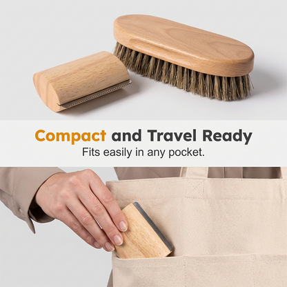 🥳2026 HOT SALE🥳💞50K+ SOLD!🐕🦴50% OFF! Gentle Deshedding Brush – No pulling, no pain. Ergonomic wooden handle. Removes undercoat & dander. Perfect for anxious or sensitive pets. A calm grooming session. 🌿💚
