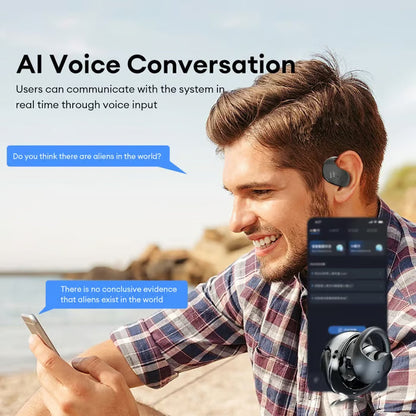 🏆#1 Best Seller ⚡⏰AI Translation Wireless OWS Bluetooth5.4 Earphones (Fit iOS & Android)