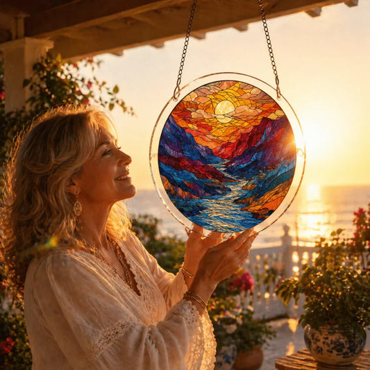 🔥LAST DAY 49% OFF ☀️ 🧩Acrylic 80 Pcs Puzzle✨Suncatcher Hanging Ornament