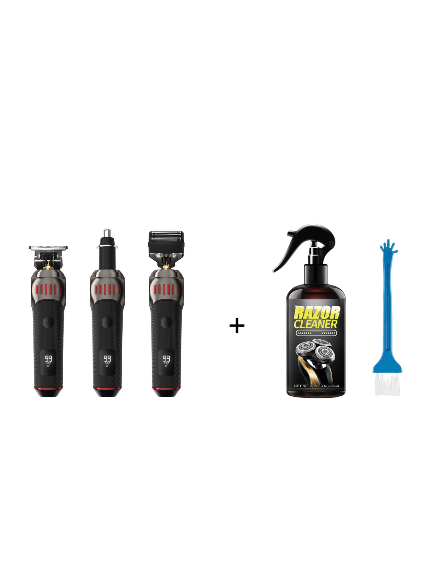 💥 LIMITED TIME: 50% OFF! 🏆3-in-1 grooming kit for men – hair & beard