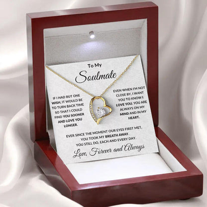 To My Love– Love Heart Necklace – Your Last Everything