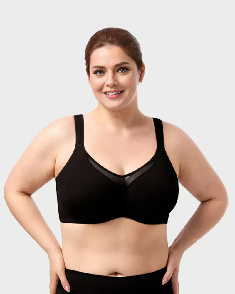 🎁Last Day Promotion 49% OFF💐Women's Elegant Sheer Full Coverage Plus Size Bra