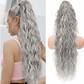 🌸LAST DAY PROMOTION - 50%OFF🌸Curly Wavy Frizzy Hair Extension with Ponytail