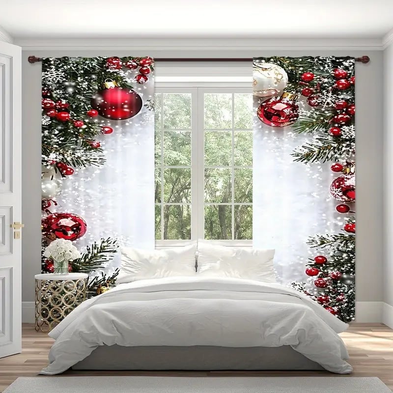 🎅Holiday Sale 49% OFF🎄Christmas Curtains
