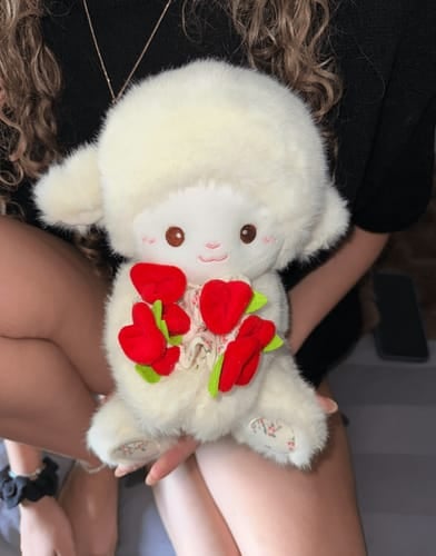🔥Christmas Sale 60% OFF!!🎁Rosie the Lamb – Sweetheart Baby Sheep Bouqet💕