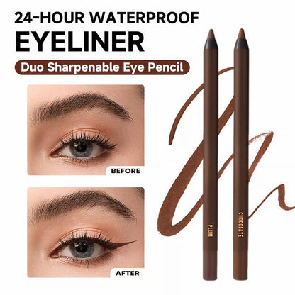 🎁Last Day Buy 1 Get 1 Free🔥-🌟24 HR Waterproof Eyeliner Duo Sharpenable Eye Pencil💦