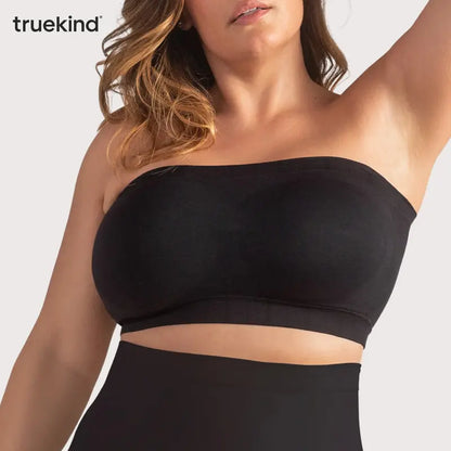 ⏳⏳LAST DAY SALE ONLY ￡10.99!!🔥Convertible Strapless Bandeau Bra with Wireless Comfort, Anti-Slip Grip & Removable Straps