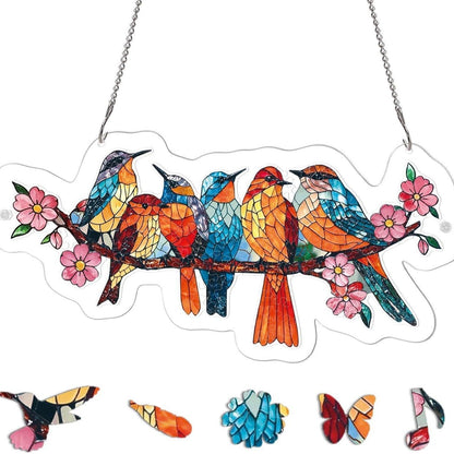 🔥LAST DAY 49% OFF ☀️ 🧩Acrylic 80 Pcs Puzzle✨Suncatcher Hanging Ornament