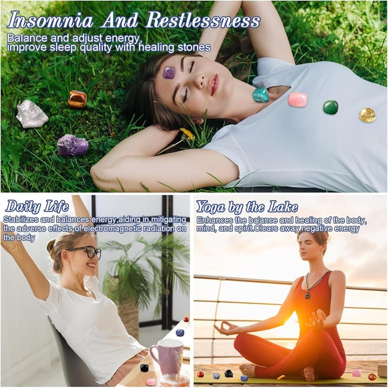 🎁Early Christmas Hot Sale 49% OFF🎅🎄24 Pcs Christmas Calendar Crystals - Natural Stone Crystal Journey