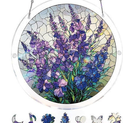 🔥LAST DAY 49% OFF ☀️ 🧩Acrylic 80 Pcs Puzzle✨Suncatcher Hanging Ornament