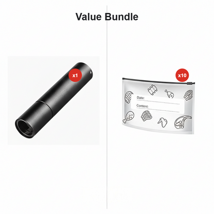🥳2026 HOT SALE🥳💞50K+ SOLD!🌿🔦 50% OFF! UV Black Light Flashlight – Detect residues on veggies & fruits. Easy home inspection for peace of mind. Food safety made simple. 🍓✨