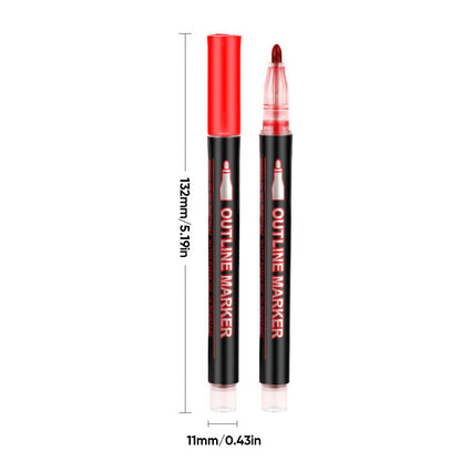 🎅Christmas Gift idea £6.99!!⚡50K+ SOLD!🎁Coloring Lightstick Graffiti Highlighter Pens