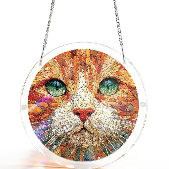 🔥LAST DAY 49% OFF ☀️ 🧩Acrylic 80 Pcs Puzzle✨Suncatcher Hanging Ornament
