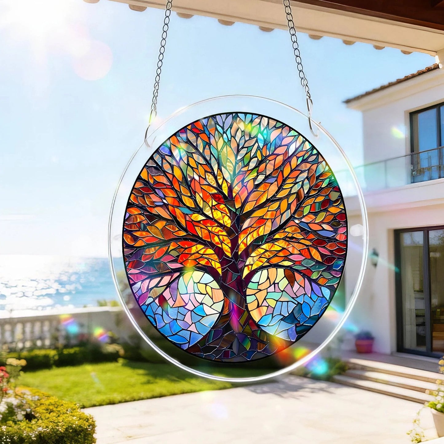 🔥LAST DAY 49% OFF ☀️ 🧩Acrylic 80 Pcs Puzzle✨Suncatcher Hanging Ornament