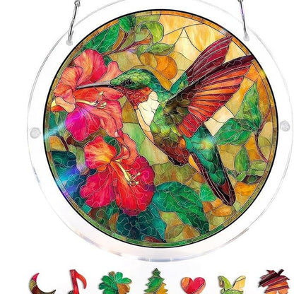 🔥LAST DAY 49% OFF ☀️ 🧩Acrylic 80 Pcs Puzzle✨Suncatcher Hanging Ornament