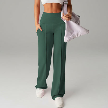 🎁2026 New Arrivals 50% OFF💥50K+ SOLD💕Women's Plain Loose Straight Leg Pants