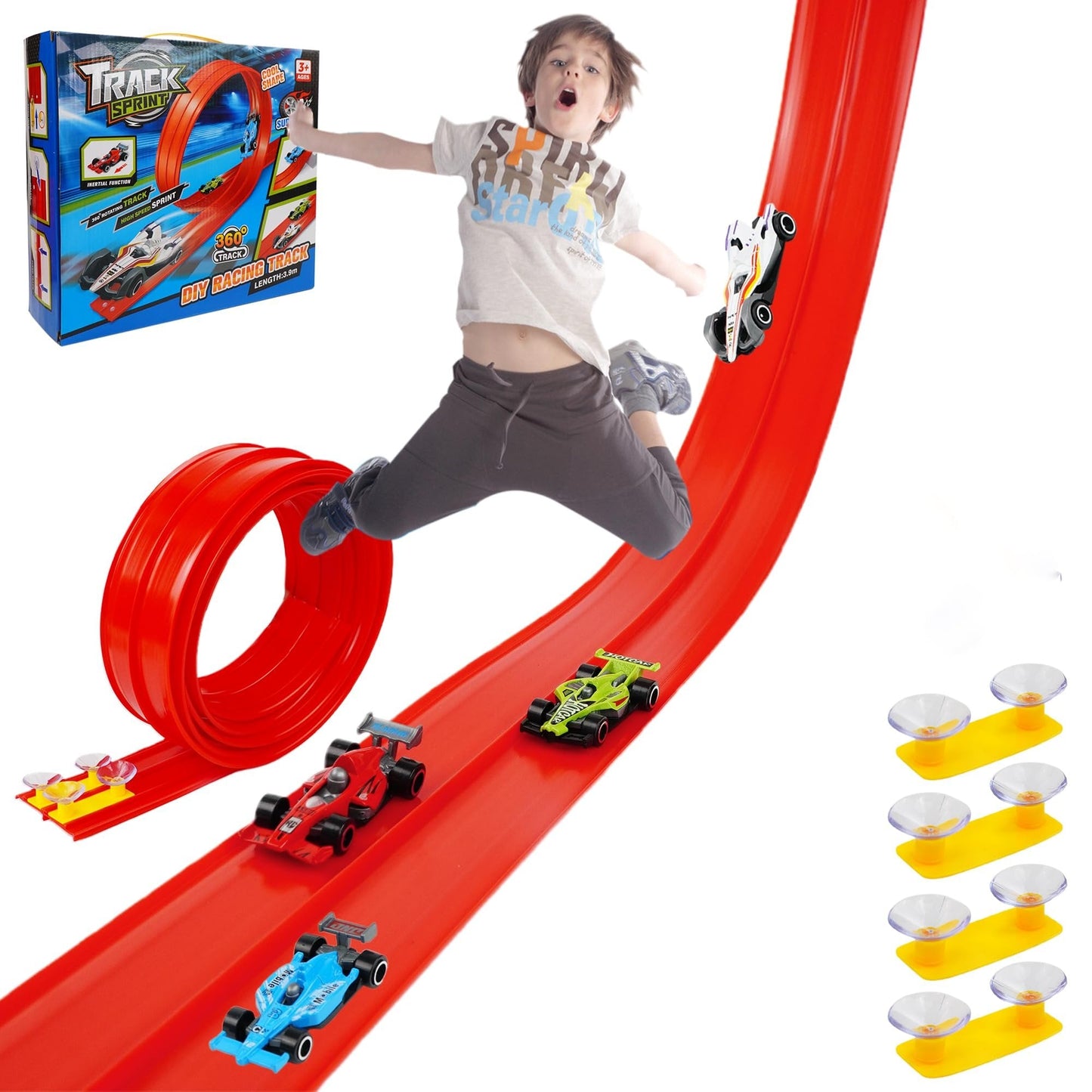 🎁Early Christmas Hot Sale 49% OFF🎅DIY Flexible Racing Track Toy