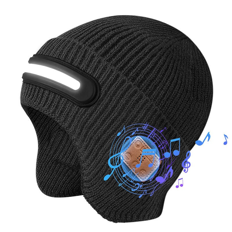 🏆#1 Best Seller ⚡⏰Rechargeable Bluetooth Beanie Hat with Light