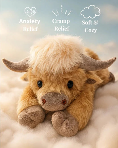 🔥Hot Sale 60% Off🎁Cute Cartoon Highland Cow Stuffed Toy