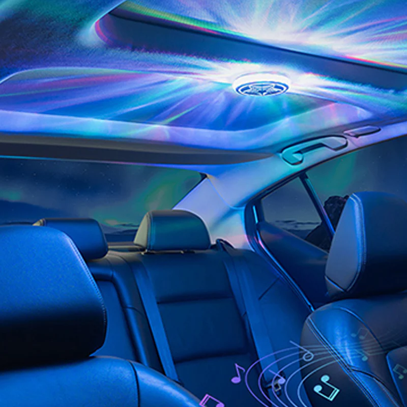 ✨【Car Interior Roof Light – Magnetic, Rechargeable, Multiple Modes】✨