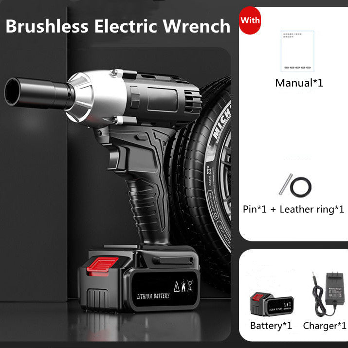 ⚡ Brushless Electric Driver - Powerful, no brushes to wear out!