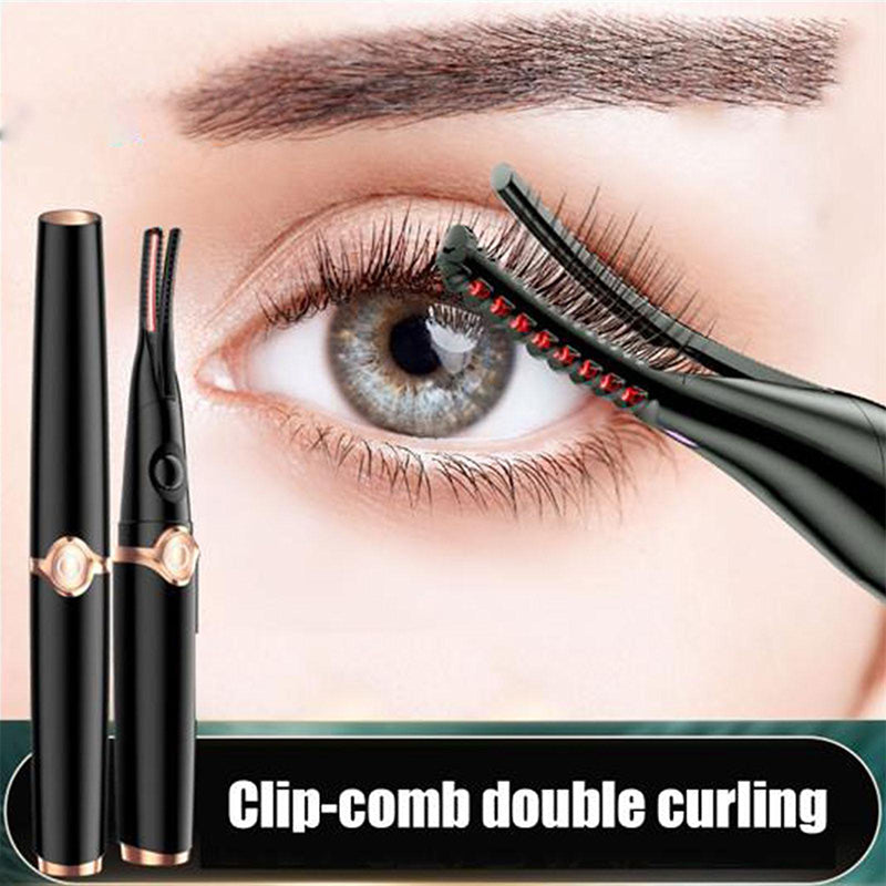 🥰2025 HOT SALE - BUY 1 GET 1 FREE!!✨Heated Eyelash Curler for Long-lasting Natural Curling