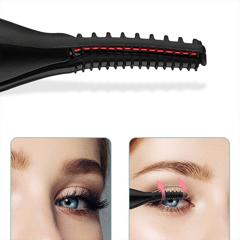 🥰2025 HOT SALE - BUY 1 GET 1 FREE!!✨Heated Eyelash Curler for Long-lasting Natural Curling