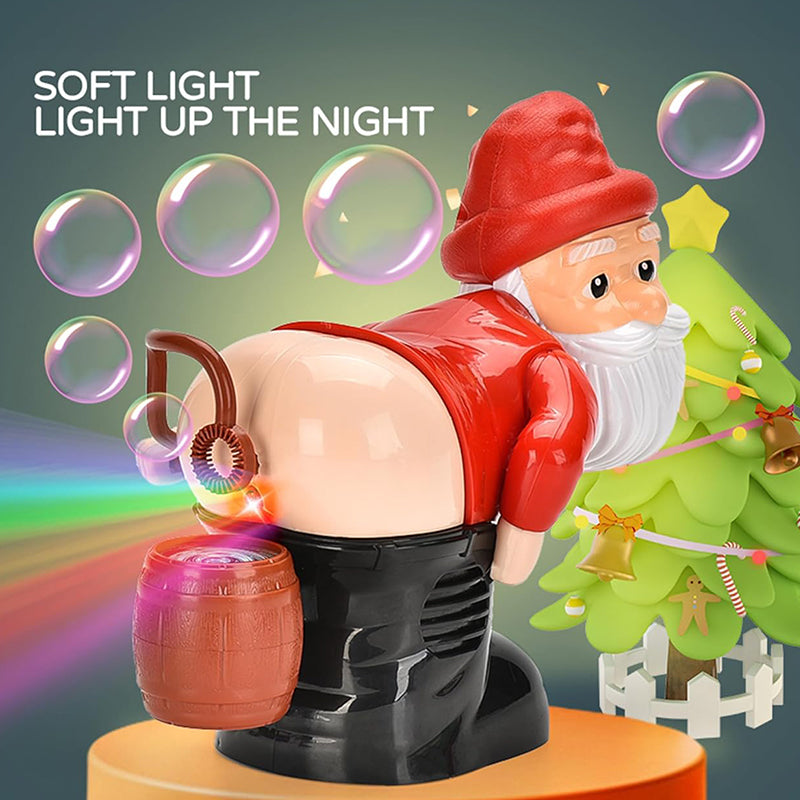 🎅Christmas Big Sale- 49% OFF🎄Funny Santa Bubble Blowing Machine