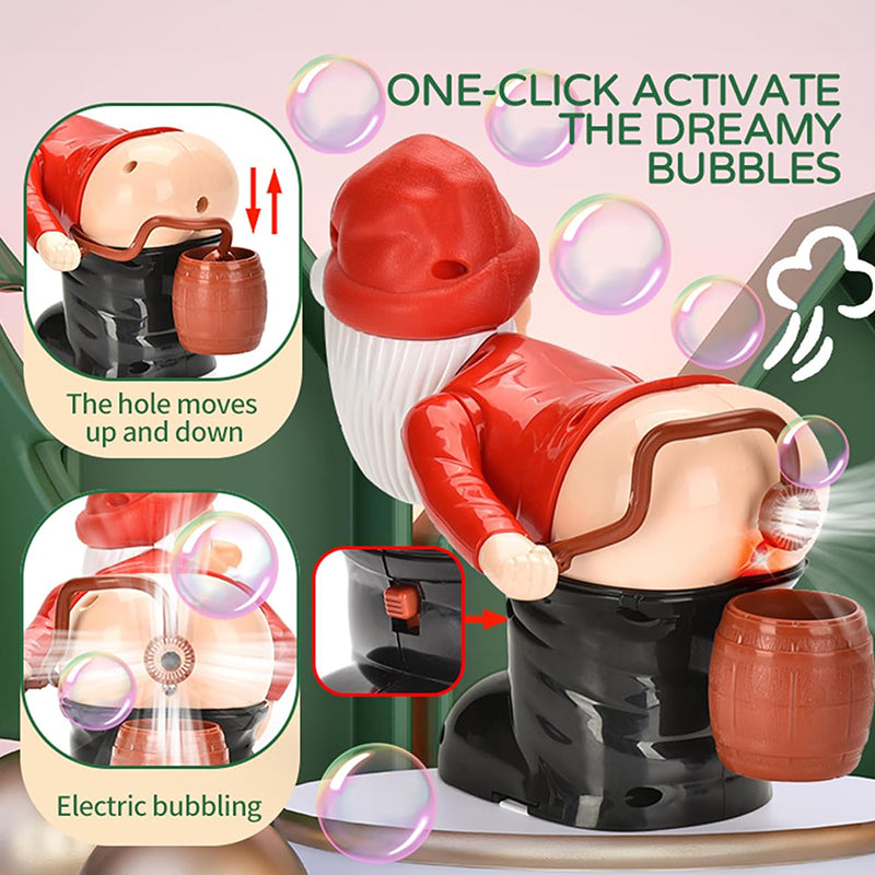 🎅Christmas Big Sale- 49% OFF🎄Funny Santa Bubble Blowing Machine
