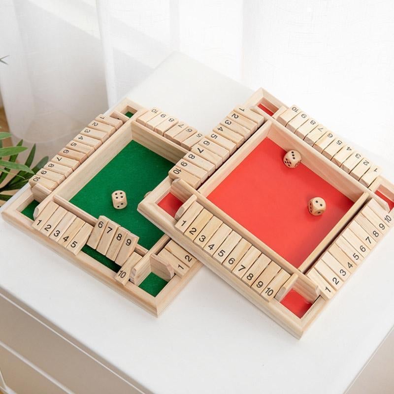 【💥Final 3-hour Preferential Deal 💥】🎉FUN FAMILY GAMES - Shut The Box Board Game
