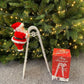 🔥 Start preparing now-Up to 50% OFF 🎅🏻🎄Electric Chimney Climbing Santa Claus Musical Toys
