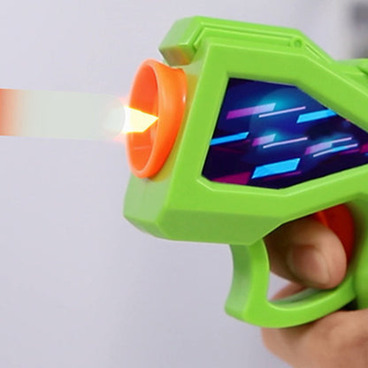 Gift Choice - Glow-in-the-Dark Shooting Target Practice Kids Shooting Toy Gun Set