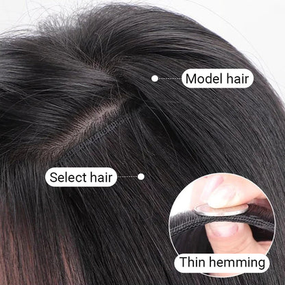 💖Buy 1 get 1 free 🤩Women's Gradient Long Wavy Hair Wig, One-Piece with Adjustable Fit💁