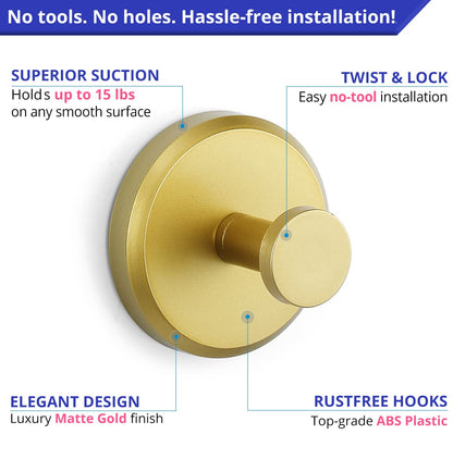 🔥LAST DAY SALE 70% OFF👍 Upgraded Suction Cup Hooks