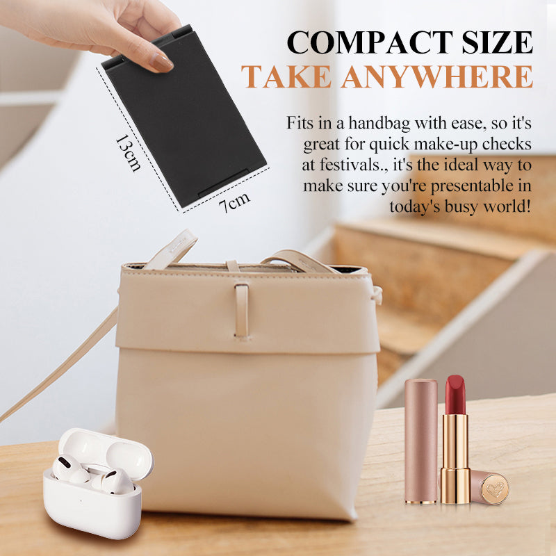 🔥360° Folding Self Haircut & Makeup Mirror