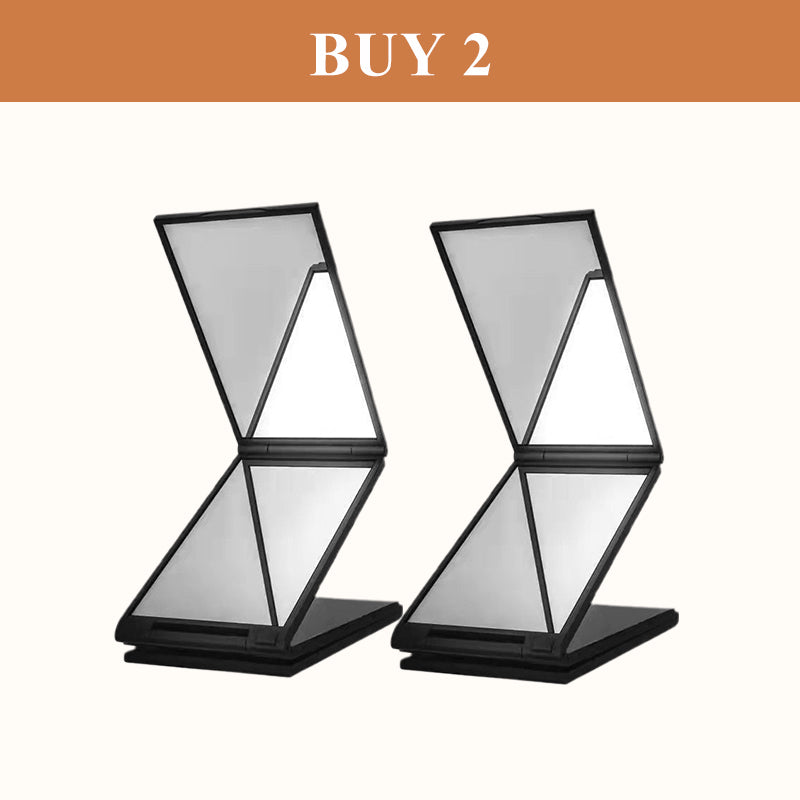 🔥360° Folding Self Haircut & Makeup Mirror