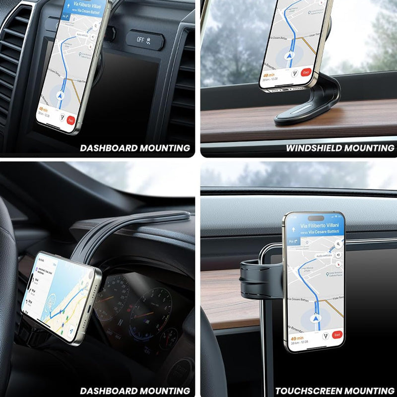 Bendable Magnetic Car Phone Holder