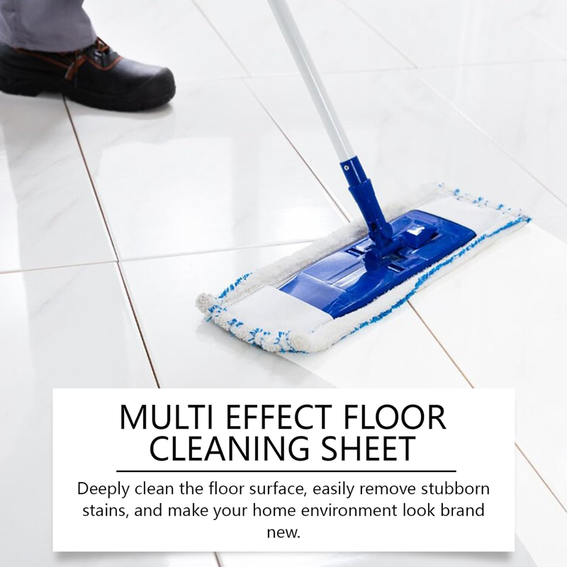 Multi-Effect Decontaminating Floor Cleaning Sheet
