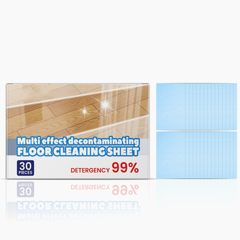 Multi-Effect Decontaminating Floor Cleaning Sheet