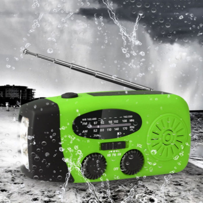 🔥2026 New Arrivals: 60% Off for Limited Time!🔥 Multifunctional Portable Solar Emergency Radio