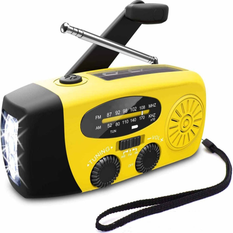 🔥2026 New Arrivals: 60% Off for Limited Time!🔥 Multifunctional Portable Solar Emergency Radio