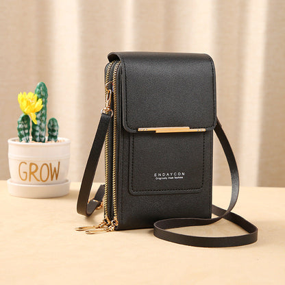👜 📱 Women's Touch Screen Messenger Bag – Smart Phone Charging, Anti-Theft & Water-Resistant ✨