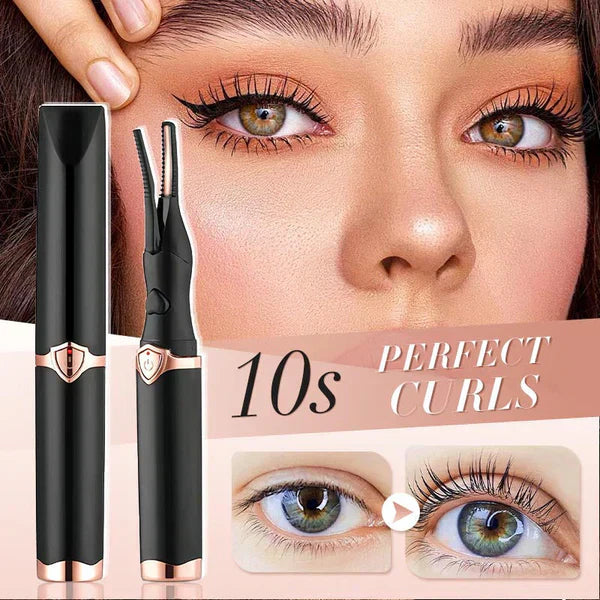 🥰2025 HOT SALE - BUY 1 GET 1 FREE!!✨Heated Eyelash Curler for Long-lasting Natural Curling