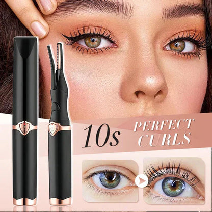 🥰2025 HOT SALE - BUY 1 GET 1 FREE!!✨Heated Eyelash Curler for Long-lasting Natural Curling