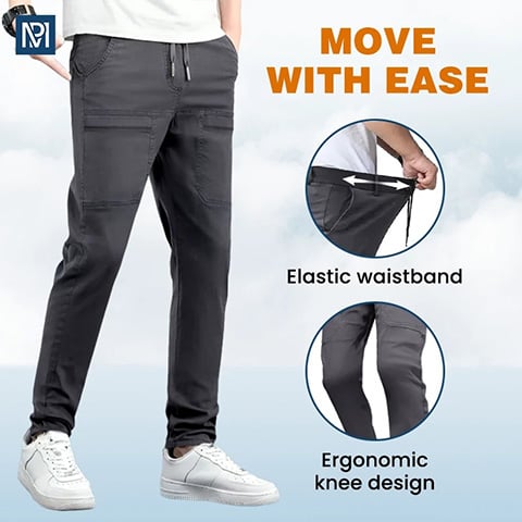 🔥NEW YEAR SALE £14.99!!⚡50K+ SOLD!🔥MultiPants – High Stretch Multi-pocket Durable Cargo Pants