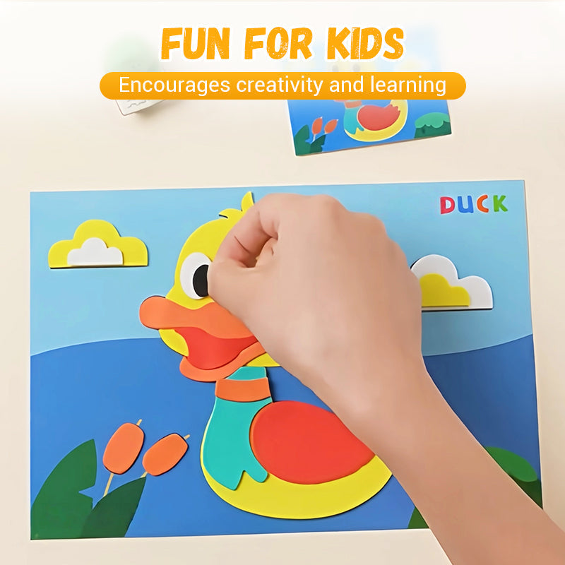 Children’s DIY 3D EVA Sticker Craft